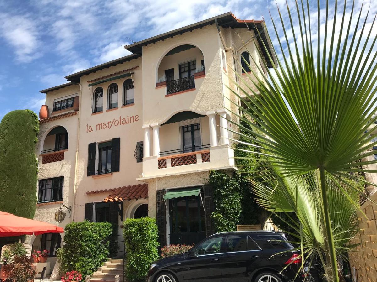 Hotel La Marjolaine Juan-les-Pins Exterior foto